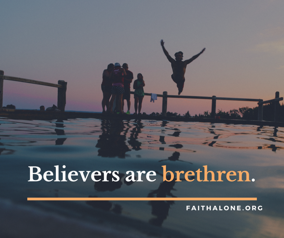 believers are brethren