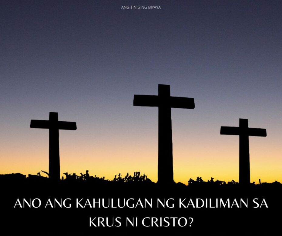 ANG KADILIMAN SA KRUS IKATLONG BAHAGI
