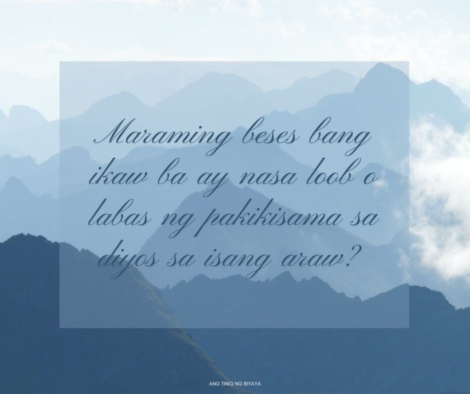 ANG PAGSISISI BA AY DAPAT MAGING NORMAL NA BAHAGI NG CRISTIANONG PAMUMUHAY?