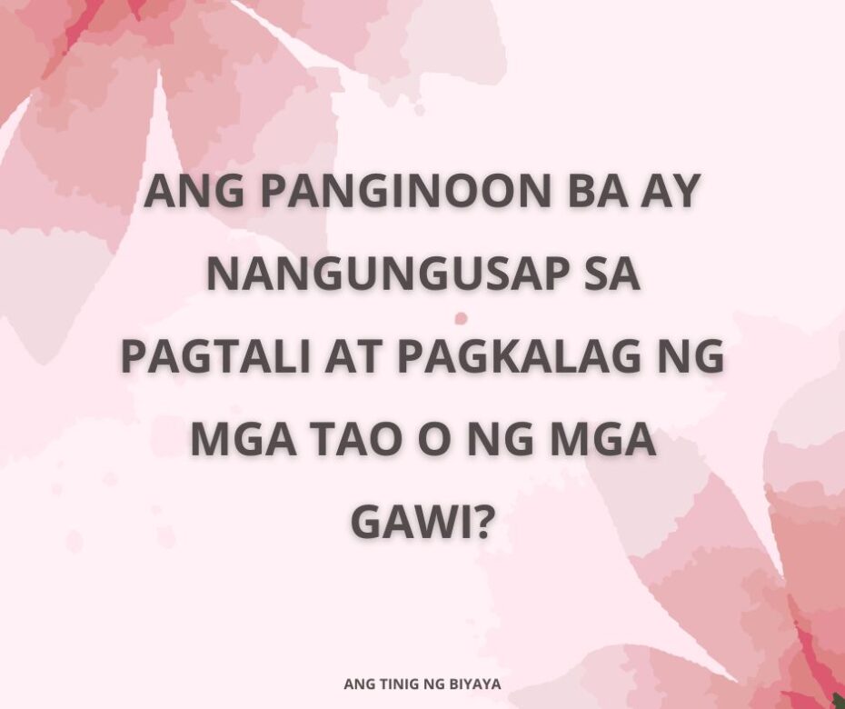 ANO ANG MAAARING TALIAN O KALAGAN NI PEDRO?