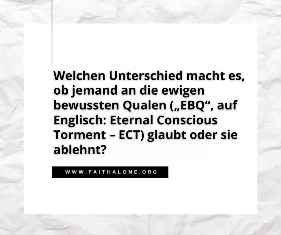 Aktuelle Fragen zur Errettung, Teil 2 2