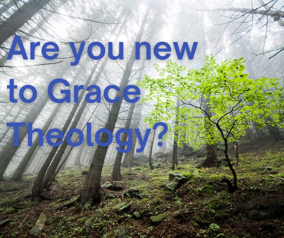 Are you new to Grace Theology