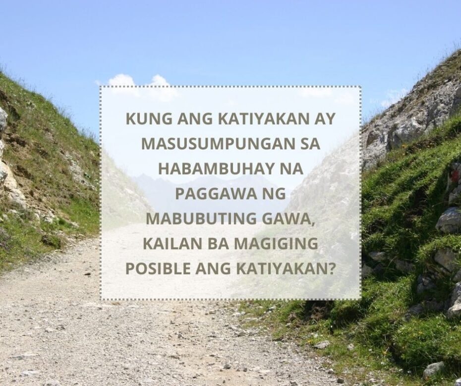 BAKIT NAKUKUMBINSE ANG MGA TAONG TOTOO ANG LORDSHIP SALVATION?