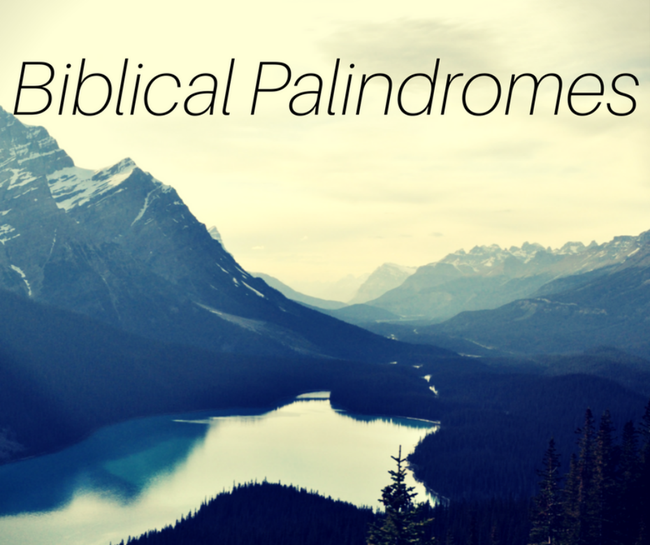 Biblical Palindromes