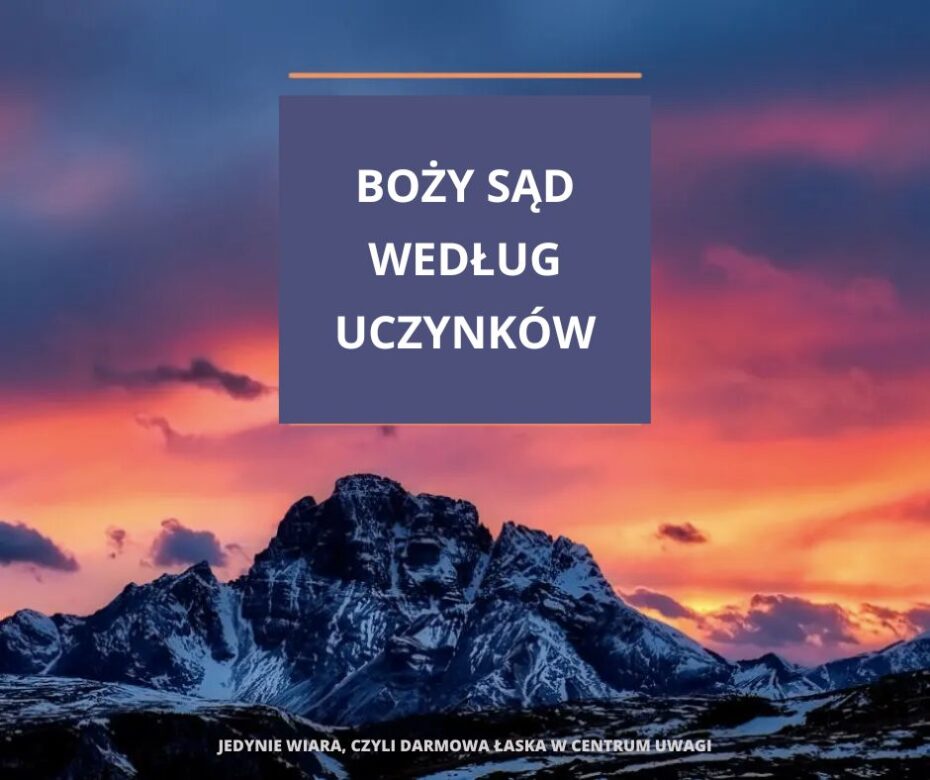 Boży sąd według uczynków
