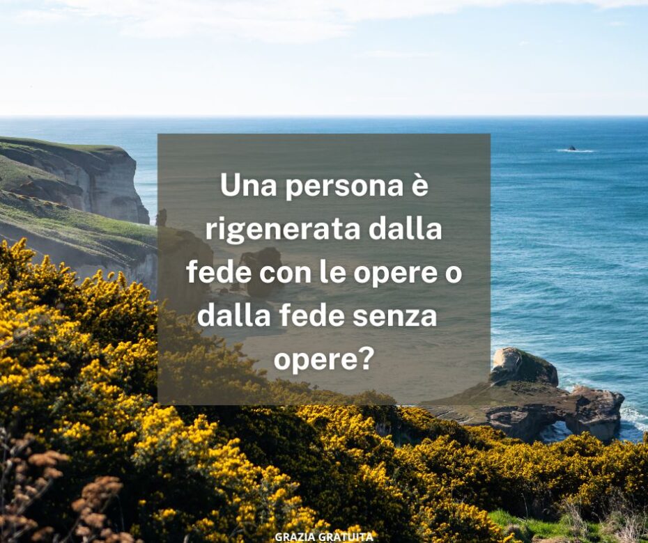 Che cos'è la fede senza le opere?