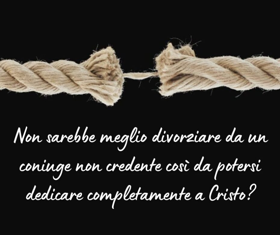 Come può il coniuge credente santificare il coniuge non credente?