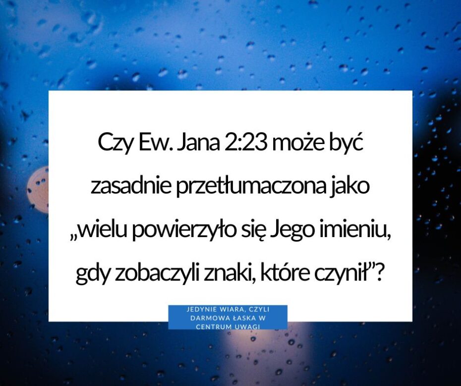 Czy Ew. Jana 2