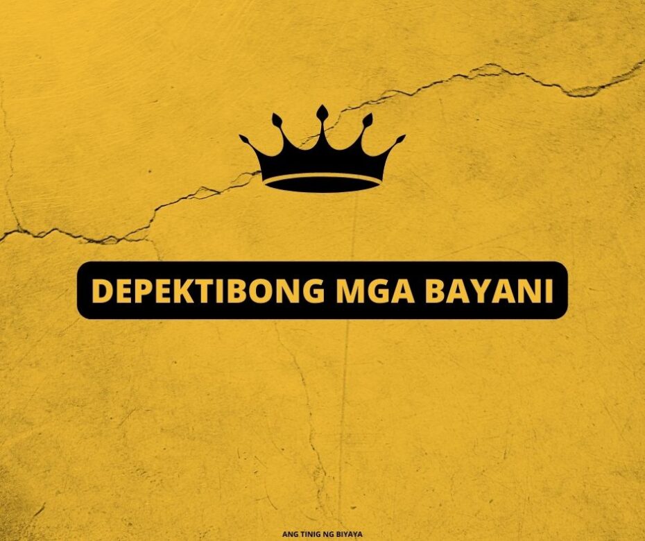 DEPEKTIBONG MGA BAYANI