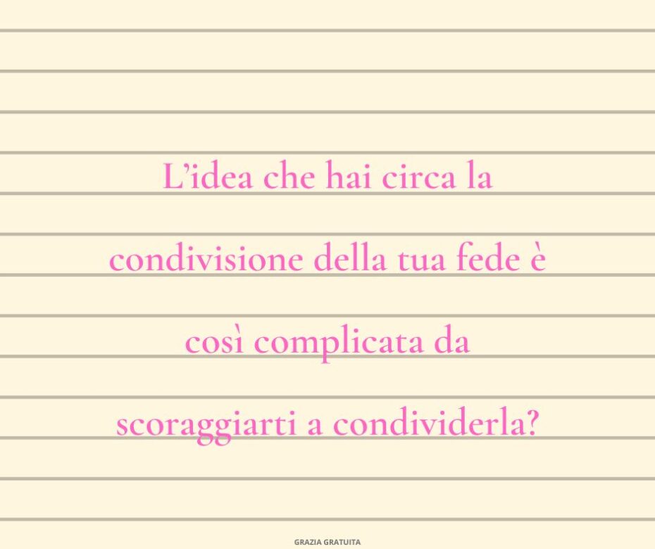 Esiste un evangelismo senza sensi di colpa?