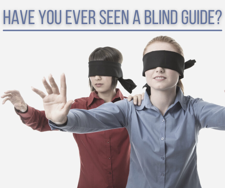 Have you ever seen a blind guide