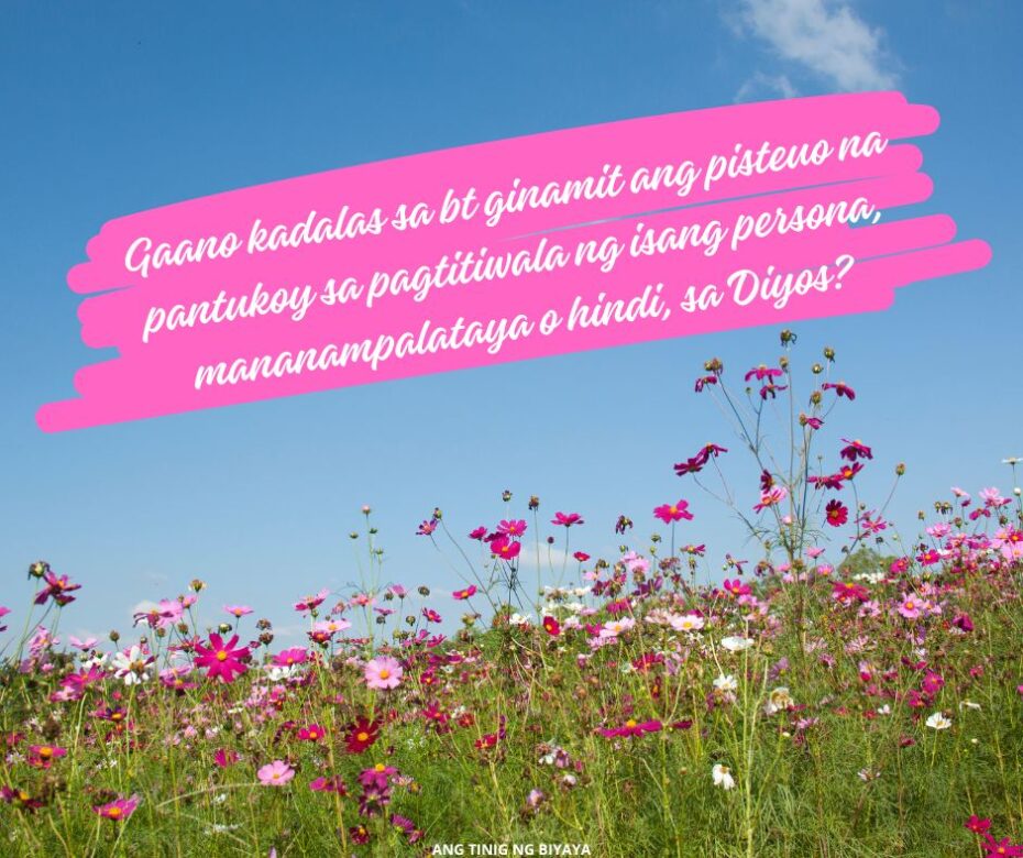 Hindi Nga Ba Naniwala Ang Panginoong Jesus Sa Mga Bagong Mananampalataya Ng Juan 2.2