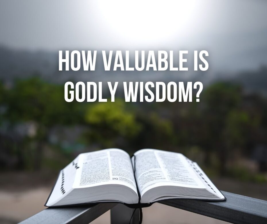 How valuable is godly wisdom
