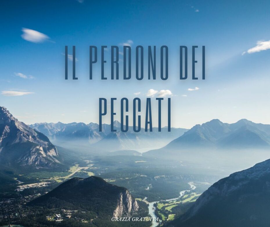 Il perdono dei peccati