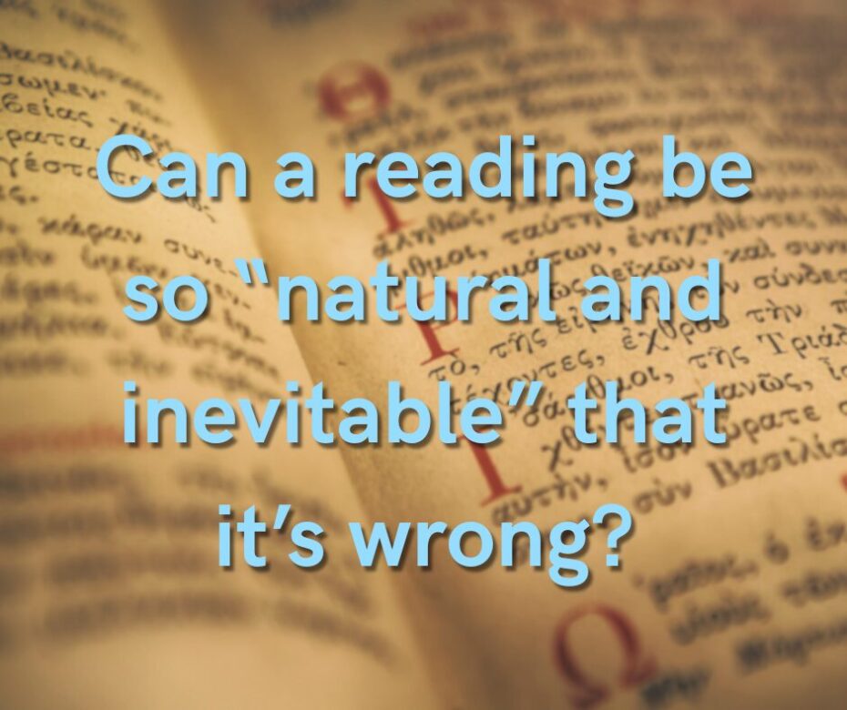 Is the wording that best fits the context the one that is certainly bogus