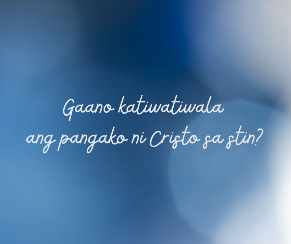 Isang Makapangyarihang Pananalita