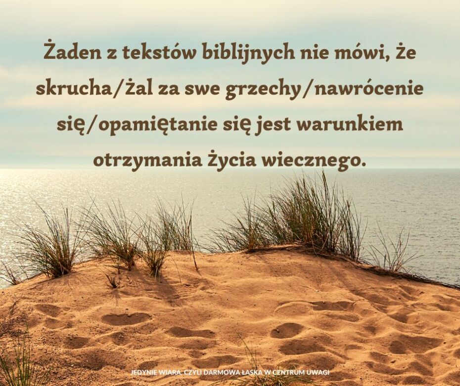 Jak laik może zrozumieć skruchę:opamiętanie się i zbawienie?