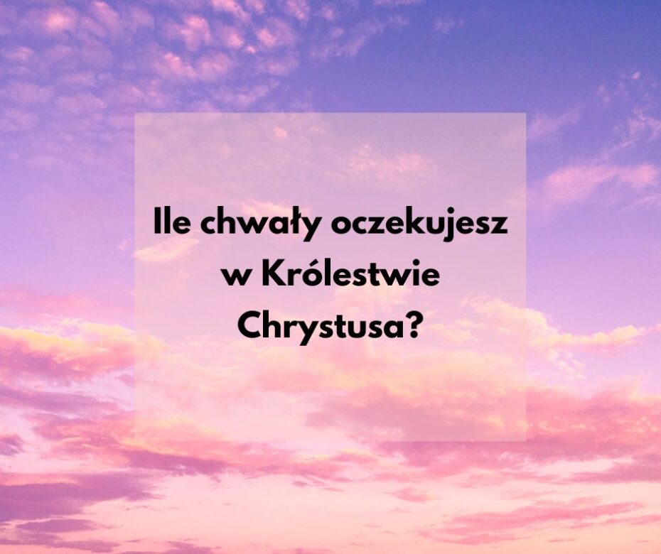 Jak słowo „chwała” jest używane w Liście do Rzymian 8