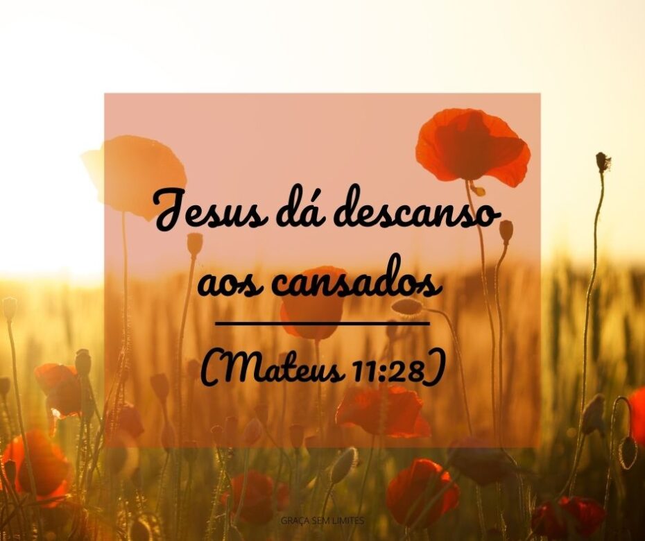 Jesus dá descanso aos cansados (Mateus 1128) (1)