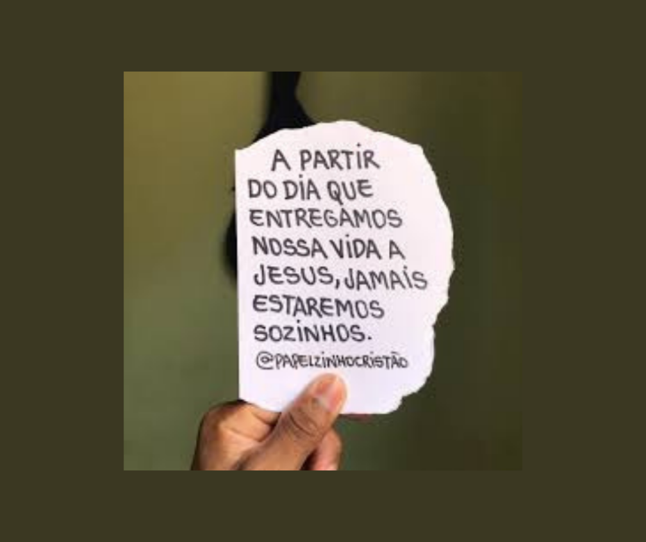 Jesus nunca deixará você