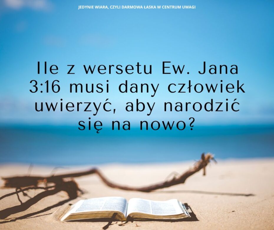 Kto decyduje o tym, co jest zbawczym przesłaniem?