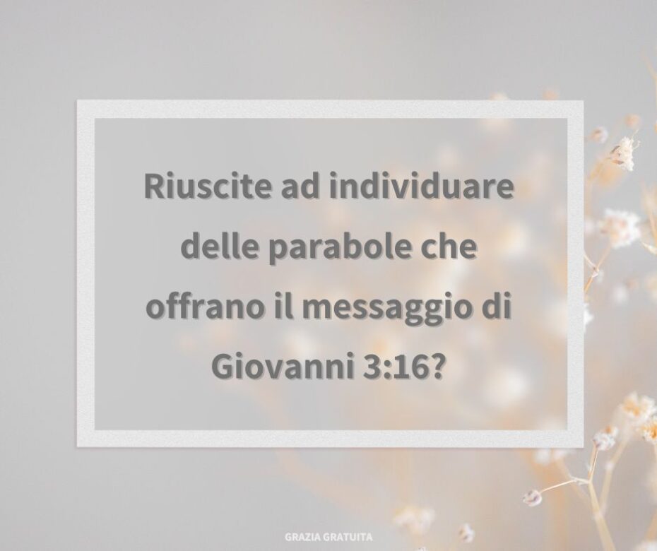La maggior parte delle parabole parla di salvezza o di discepolato?