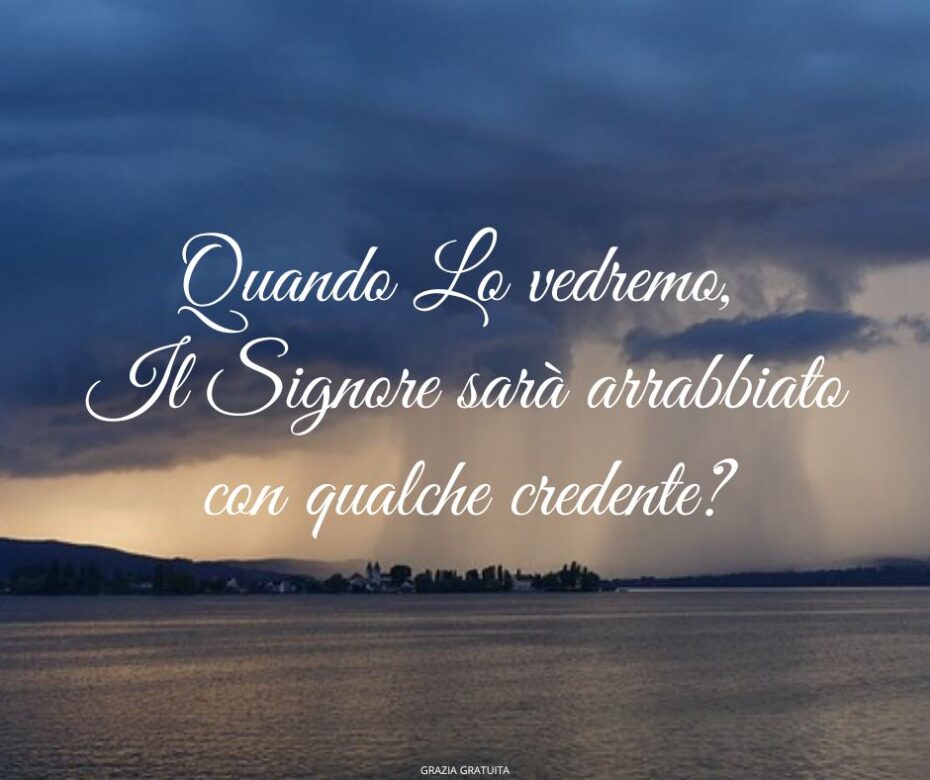 L’ira del Signore verso il Suo popolo