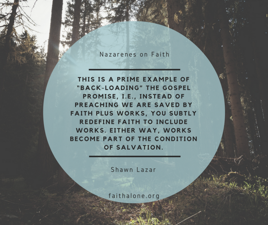 Nazarenes on Faith