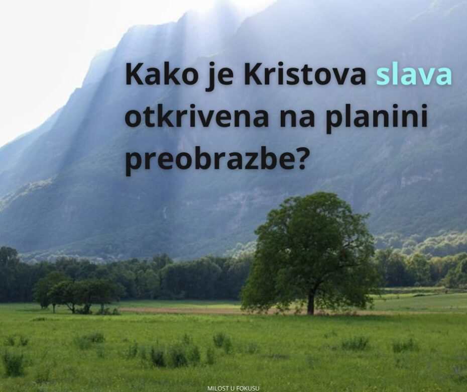 Obećana slava (Luka 9