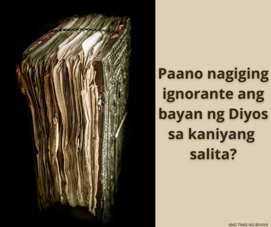 Pagwasak sa salita ng Diyos