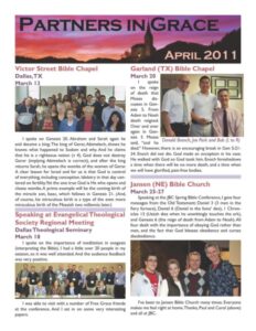 Partners in Grace Cover - April 2011