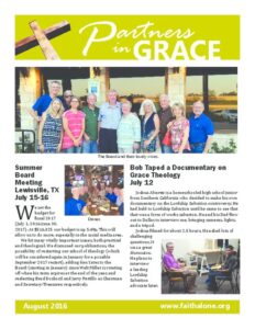 Partners in Grace Cover - August 2016