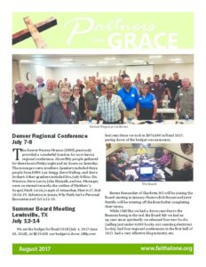 Partners in Grace Cover - August 2017