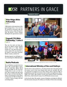 Partners in Grace Cover - August 2023
