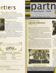 Partners in Grace Cover - December 2006