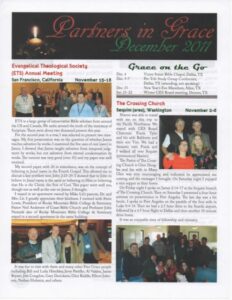 Partners in Grace Cover - December 2011
