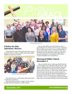 Partners in Grace Cover - December 2017