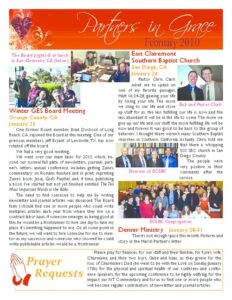 Partners in Grace Cover - February 2010