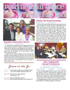 Partners in Grace Cover - February 2013