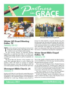 Partners in Grace Cover - February 2014
