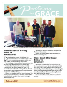 Partners in Grace Cover - February 2021