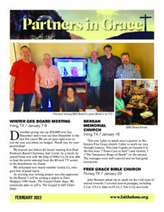 Partners in Grace Cover - February 2022