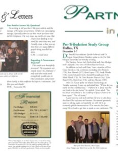 Partners in Grace Cover - January 2006