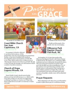 Partners in Grace Cover - January 2015