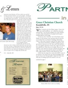 Partners in Grace Cover - July 2004