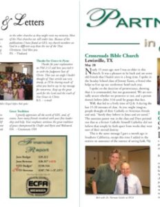 Partners in Grace Cover - July 2006