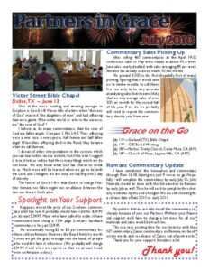 Partners in Grace Cover - July 2010