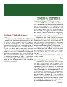 Partners in Grace Cover - July 2011