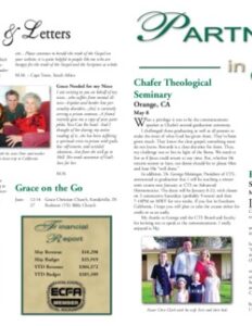 Partners in Grace Cover - June 2004