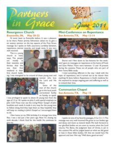 Partners in Grace Cover - June 2011